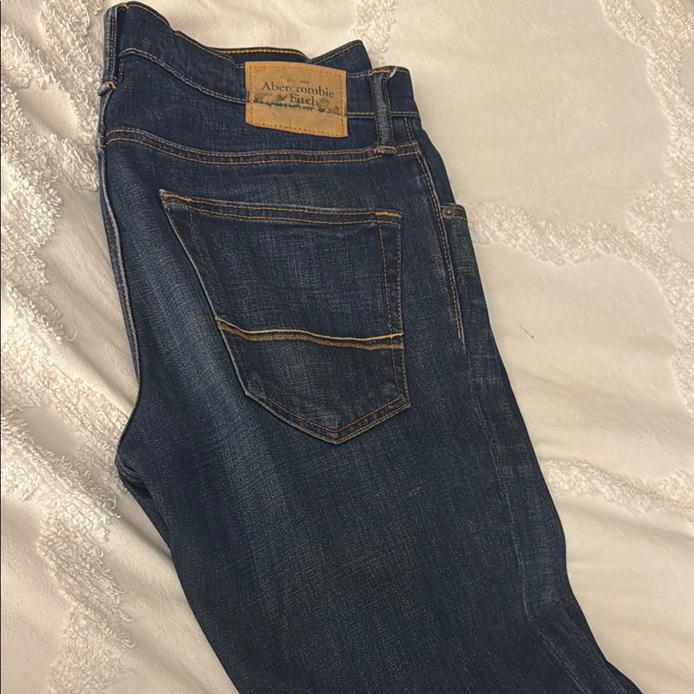 Abercrombie & Fitch Men's Blue Jeans